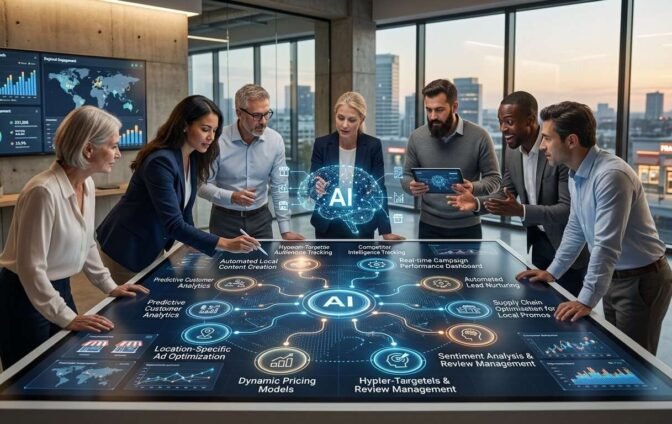 10 Practical AI use cases for franchise marketing team.