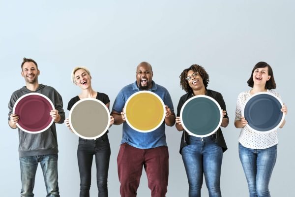 diverse people holding blank round board 2023 11 27 05 26 22 utc min scaled